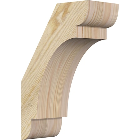 Ekena Millwork 4"W x 8"D x 12"H Olympic Rough Sawn Knee Brace, Douglas Fir BRC04X08X12OLY00RDF